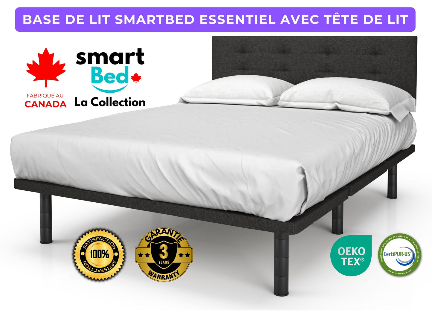 Cama SmartBed Esencial con cabecera