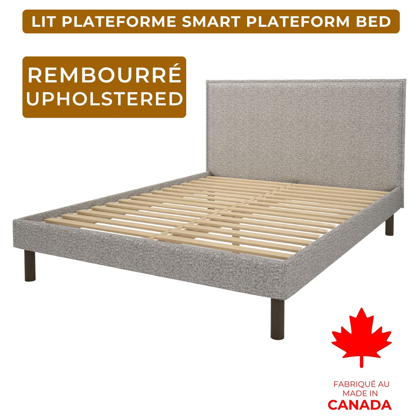 Cama Tapizada SmartBed con cabecera