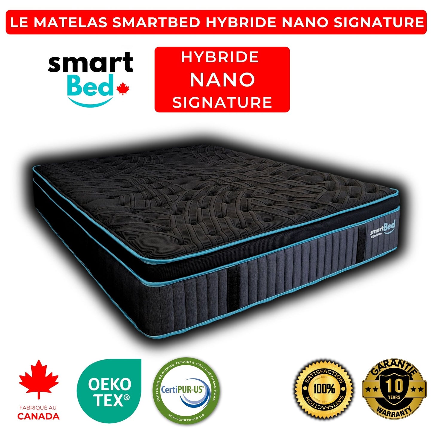 Colchón SmartBed Híbrido Nano Signature