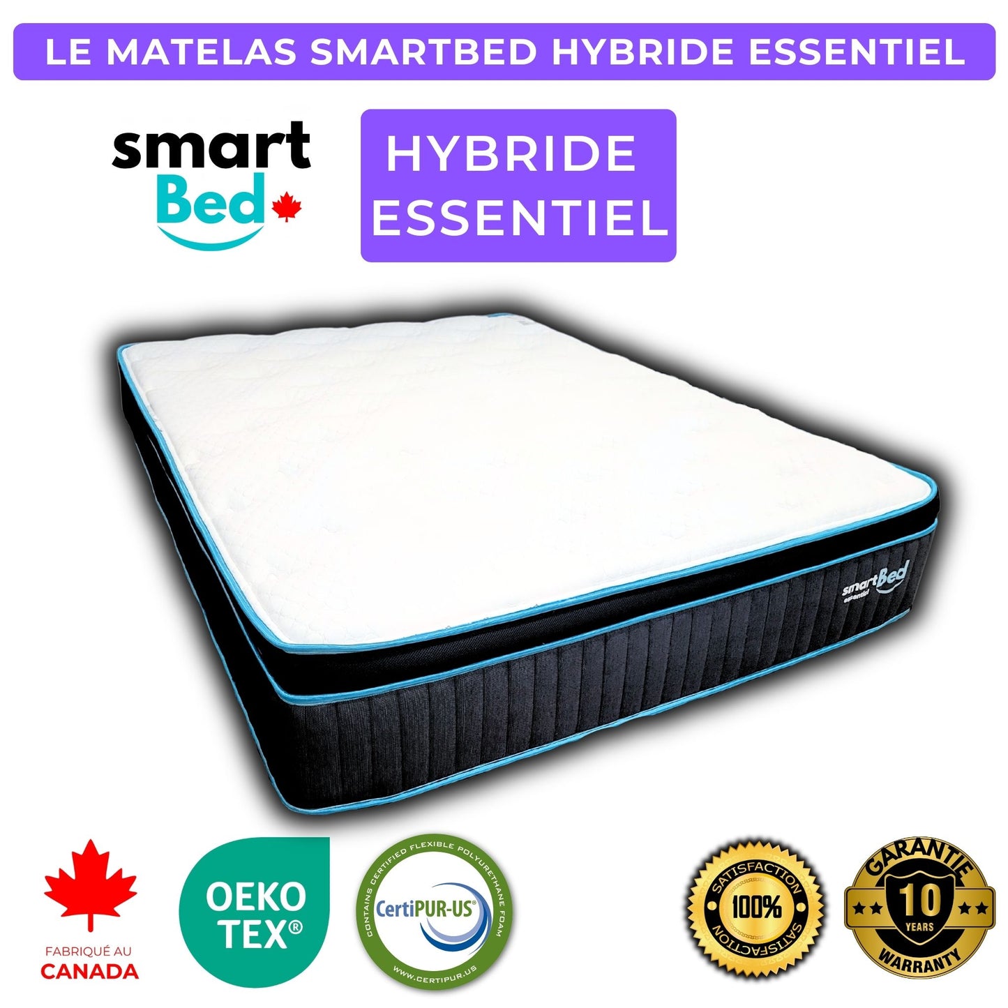Colchón SmartBed Híbrido Esencial
