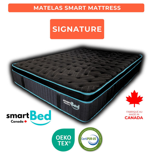 Colchón Smart Signature $400 DE DESCUENTO Producto Local ❤️ Hecho en Canada