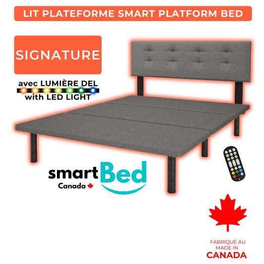 Cama Smart Signature $100 DE DESCUENTO Producto Local ❤️ Hecho en Canada